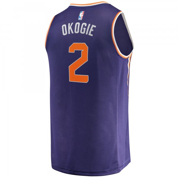 Men's Phoenix Suns Josh Okogie Fanatics Purple Fast Break Replica Jersey - Icon Edition