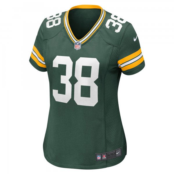 Women's Green Bay Packers Innis Gaines Nike Green Nike Game Jersey