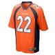 Men's Denver Broncos Kareem Jackson Nike Orange Game Jersey