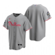 Men's Philadelphia Phillies Gray 2022 World Series Cool Base Jersey