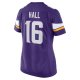 Women's Minnesota Vikings Jaren Hall Nike  Purple  Game Jersey