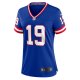 Women's New York Giants Kenny Golladay Nike Royal Player Jersey