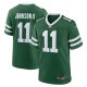 Men's New York Jets Jermaine Johnson II Nike Legacy Green Game Jersey