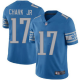 Youth Detroit Lions #17 DJ Chark Jr Blue Limited Stitched Nike NFL Jersey