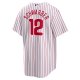 Men's Philadelphia Phillies Kyle Schwarber Nike White Replica Player Jersey