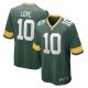 Men's Green Bay Packers Jordan Love Nike Green Game Jersey