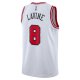 Unisex Chicago Bulls Zach LaVine Nike White Swingman Jersey - Association Edition