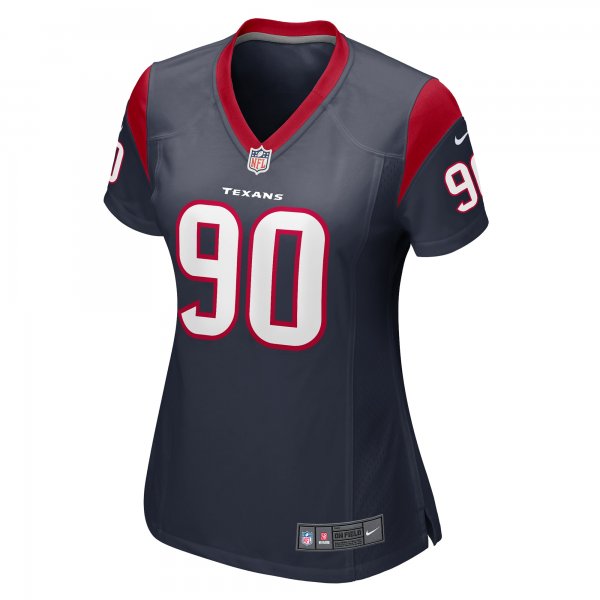 Women's Houston Texans Ali Gaye Nike  Navy Team Game Jersey