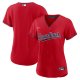 Women's Cleveland Guardians Nike Red Alternate Replica Team Jersey