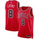 Unisex Chicago Bulls Zach LaVine Nike Red Swingman Jersey - Icon Edition