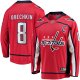 Men's Washington Capitals Alexander Ovechkin Fanatics Red Captain Patch Home Breakaway Jersey