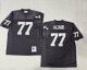 Men's Las Vegas Raiders #77 Lyle Alzado Black Mitchell & Ness Jersey