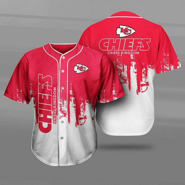 Kansas City Chiefs NFL 3D Digital Printed Fashion Baseball Legend Jersey