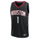 Youth Houston Rockets Amen Thompson Fanatics Black Fast Break Replica Player Jersey - Statement Edition