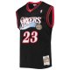 Men's Philadelphia 76ers Lou Williams Mitchell & Ness Black 2005/06 Hardwood Classics Swingman Jersey