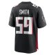 Men's Atlanta Falcons Andre Smith Nike  Black  Game Jersey