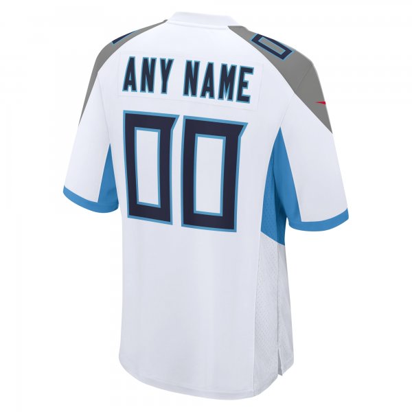 Men's Tennessee Titans Nike White Custom Game Jersey