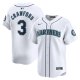 Men's Seattle Mariners J.P. Crawford Nike White Home Limited Player Jersey