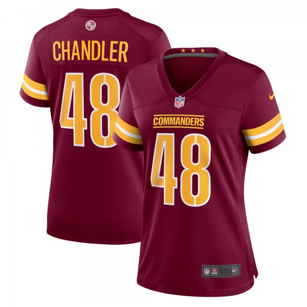 Women's Washington Commanders Sean Chandler Nike  Burgundy  Game Jersey