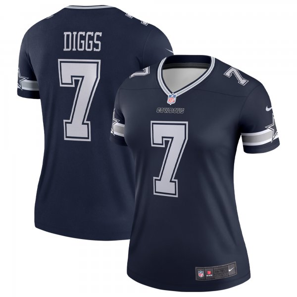 Women's Dallas Cowboys Trevon Diggs Nike Navy Legend Jersey