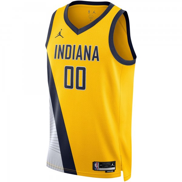 Unisex Indiana Pacers Bennedict Mathurin Jordan Brand Gold Swingman Jersey - Statement Edition