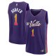 Men's Phoenix Suns Devin Booker Fanatics Purple Fast Break Jersey - City Edition