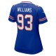 Women's Buffalo Bills DeShawn Williams Nike  Royal Team Game Jersey