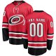 Men's Carolina Hurricanes Fanatics Red Alternate Breakaway Custom Jersey