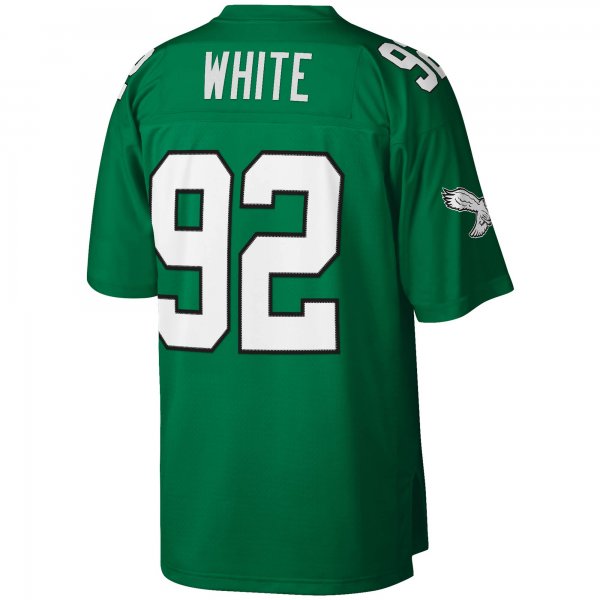 Men's Philadelphia Eagles Reggie White Mitchell & Ness Kelly Green Legacy Replica Jersey