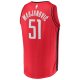 Men's Houston Rockets Boban Marjanovic Fanatics Red Fast Break Player Jersey - Icon Edition