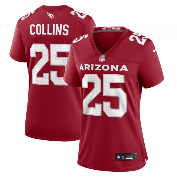 Women's Arizona Cardinals Zaven Collins Nike Cardinal Player Jersey