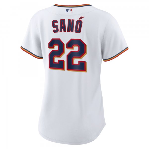 Women's Minnesota Twins Miguel Sano Nike White Home Replica Player Jersey