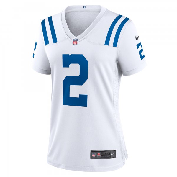 Women's Indianapolis Colts Carson Wentz Nike White Game Jersey