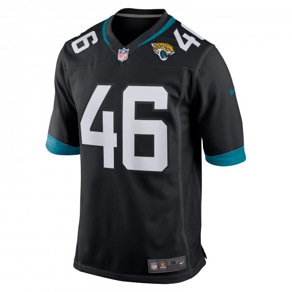 Men's Jacksonville Jaguars Ross Matiscik Nike Black Game Jersey