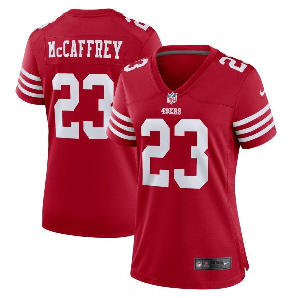 Women's San Francisco 49ers Christian McCaffrey Nike Scarlet Player Jersey