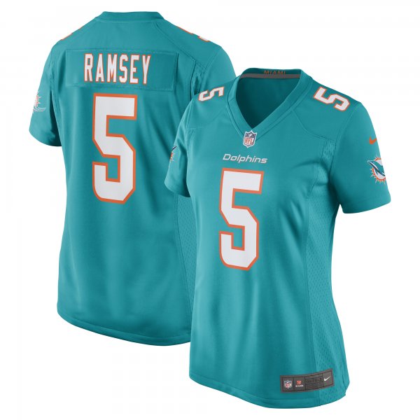 Women's Miami Dolphins Jalen Ramsey Nike Aqua Player Jersey