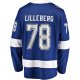 Men's Tampa Bay Lightning Emil Lilleberg Fanatics Blue Home Premier Breakaway Player Jersey