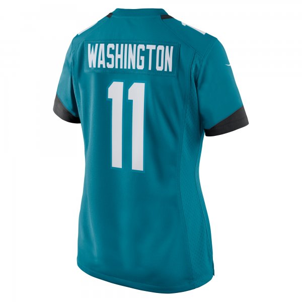 Women's Jacksonville Jaguars Parker Washington Nike  Teal Team Game Jersey