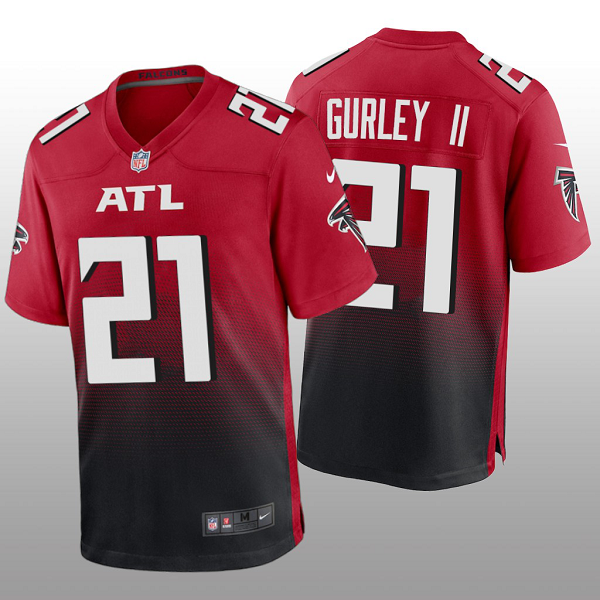 Men's Atlanta Falcons #21 Todd Gurley II Red NFL Limited Jersey