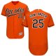 Baltimore Orioles #25 Anthony Santander Orange Flexbase Collection Stitched MLB Jersey