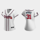 Women's Atlanta Braves #31 Greg Maddux White 2021 MLB All-Star Game Jersey