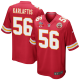 George Karlaftis #56 Kansas City Chiefs Super Bowl LVII Champions 3 Stars Men's Game Red NFL Jersey