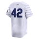 Men's Colorado Rockies  Nike White 2024 Jackie Robinson Day Home Limited Jersey