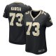 Women's New Orleans Saints Max Garcia Nike  Black Team Game Jersey