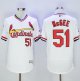 St. Louis Cardinals #51 Willie McGee White Flexbase Collection Cooperstown Stitched MLB Jersey