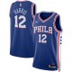 Unisex Philadelphia 76ers Tobias Harris Nike Royal Swingman Jersey - Icon Edition