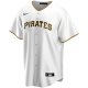 Men's Pittsburgh Pirates Nike White Home Replica Custom Jersey