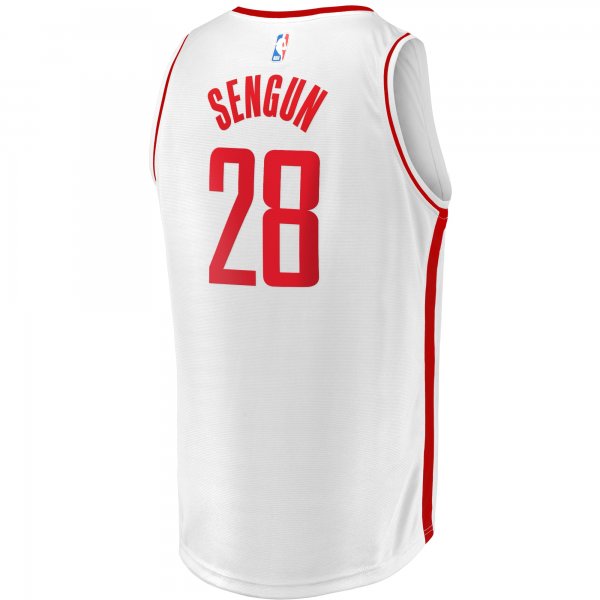 Men's Houston Rockets Alperen Sengun Fanatics White Fast Break Replica Player Jersey - Association Edition