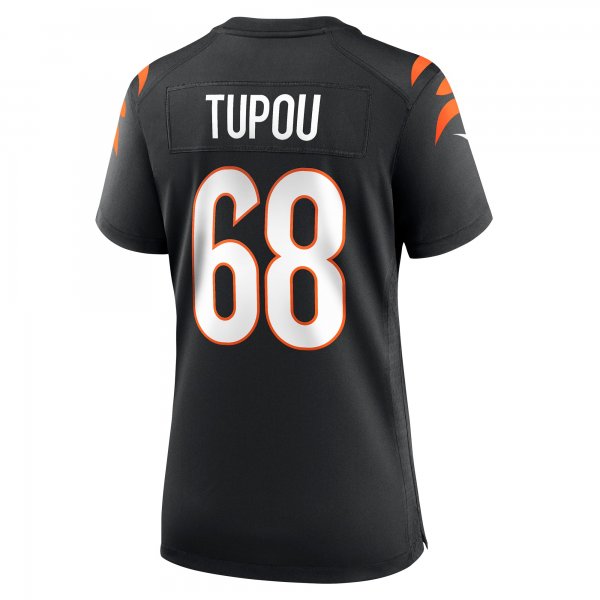 Women's Cincinnati Bengals Josh Tupou Nike Black Game Player Jersey