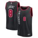 Men's Chicago Bulls Zach LaVine Fanatics Black Fast Break Jersey - City Edition